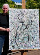 ABSTRACT ART by Renee Ekleberry from Jackson Pollock Private Little Nightmare series