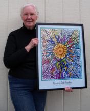 Renee Ekleberry with Spread a Little Sunshine art print
