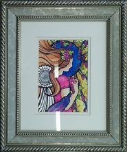 PRINT "Angel of Abundance" 5x7 in 8x10 frame