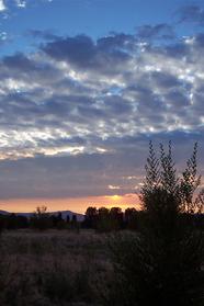 Sunrise off Centerville - Gardnerville, Nevada