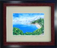 PRINT "Sand Harbor ~ Lake Tahoe" 6.5x9.5 image in 11x14 frame