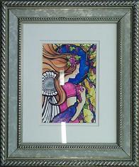 PRINT "Angel of Abundance" 5x7 in 8x10 frame