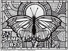 B 23 Butterfly SAMPLE idea